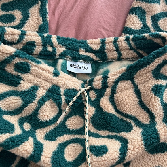 Parks Project Yellowstone Geysers fleece high pile joggers L - Picture 3 of 3